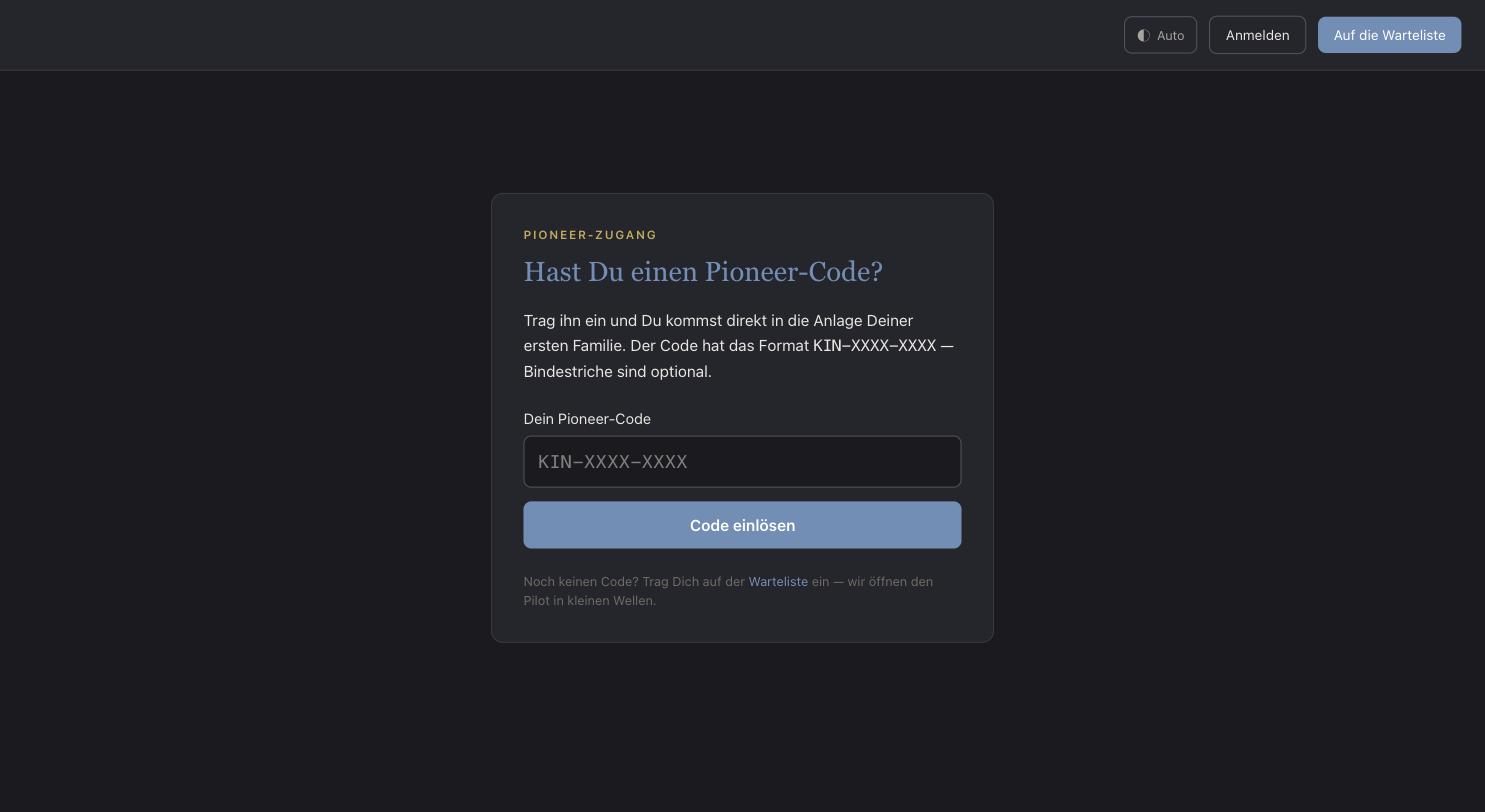 Pioneer-Code eingeben
